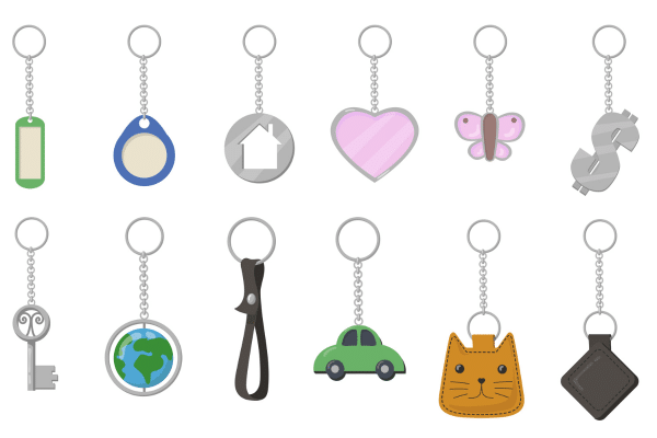 Kids Keyrings as Party Favours