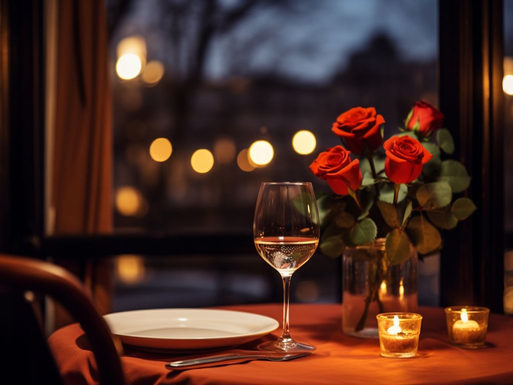 romantic dinner