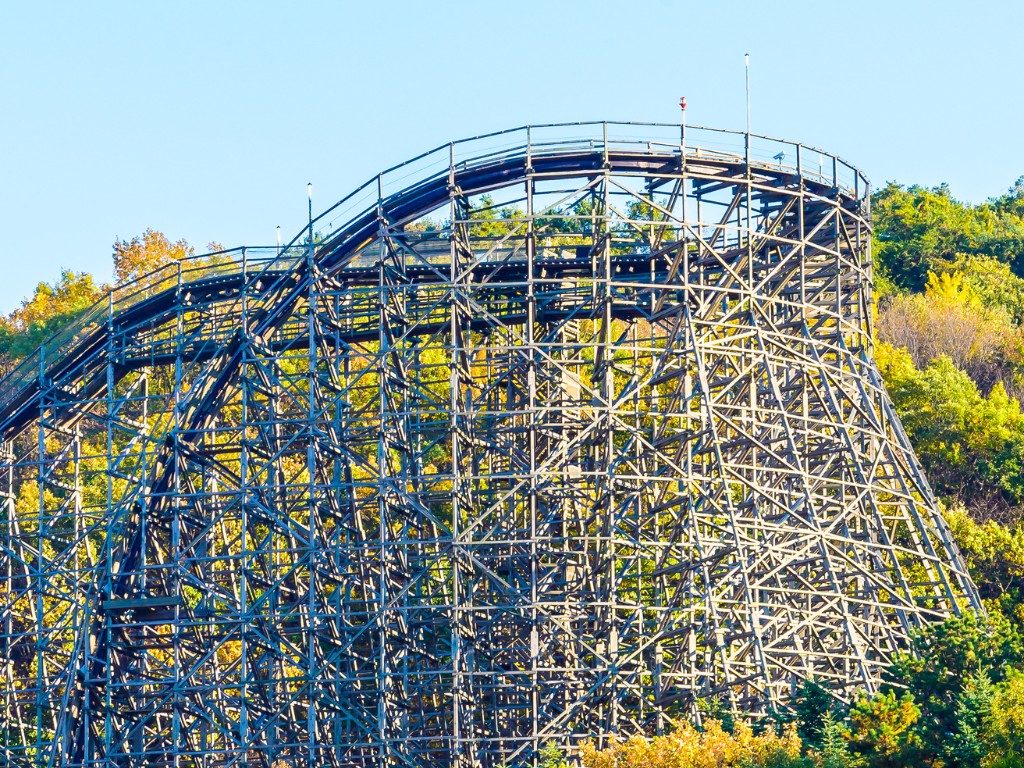 charming hilltop amusement park