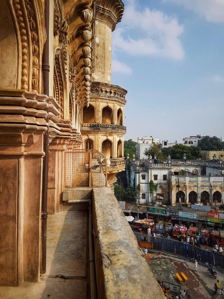 charminar view hyderabad
