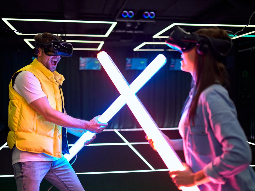 virtual reality laser game indoor entertainment hyderabad